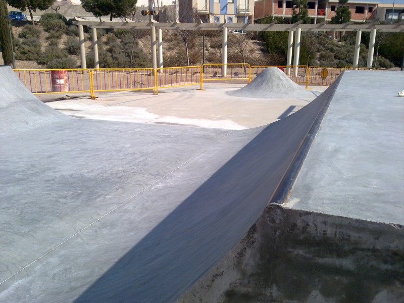 Creación de varios elementos del Skatepark