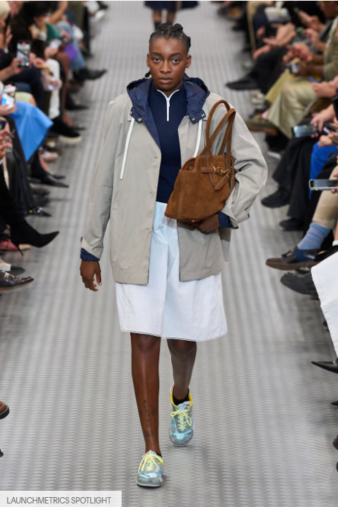 Estilo deportivo en el desfile de Miu Miu